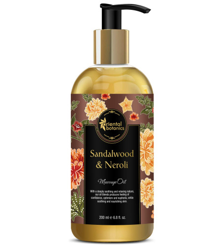 Oriental Botanics Sandalwood & Neroli Body Massage Oil