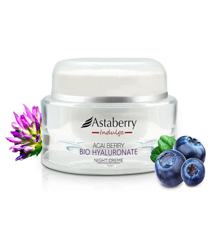 Astaberry Indulge Acai Berry Bio Hyaluronate Night Retinol Face Creme