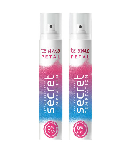 Secret Temptation Te Amo Petal No Gas Perfume Body Spray
