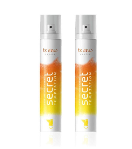 Secret Temptation Te Amo Breeze No Gas Deodorant