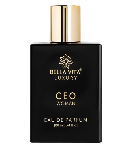 Bella Vita Luxury CEO Woman Eau De Parfum Perfume with Ylang Ylang, Vanilla,Musk, Tonka & Plum 100Ml