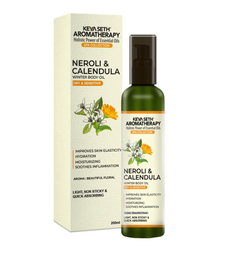 Keya Seth Aromatherapy Neroli & Calendula Winter Light Body Oil