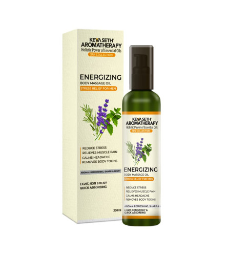 Keya Seth Aromatherapy Energizing Body Massage Oil