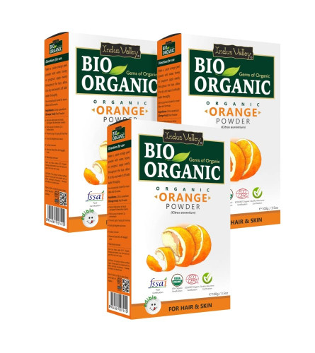 INDUS VALLEY Organic Orange Peel Powder