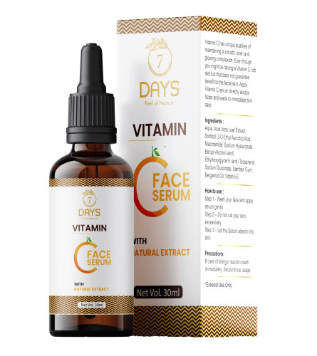 7 Days 10% Vitamin C Face Serum for Glowing Skin