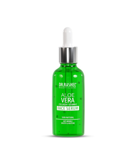 Dr. Rashel Aloe Vera Face Serum with Collagen + Vitamin E, For Natural Skin