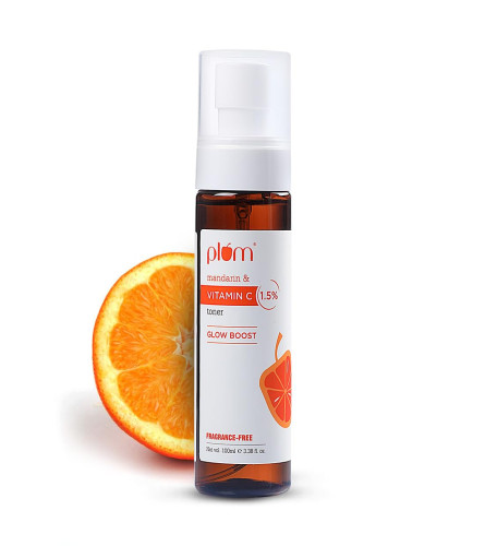 Plum 1.5% Vitamin C Toner with Mandarin for Glowing Skin