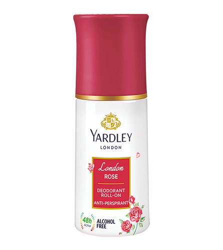 Yardley London London Rose Anti Perspirant Deodorant Roll On for Women