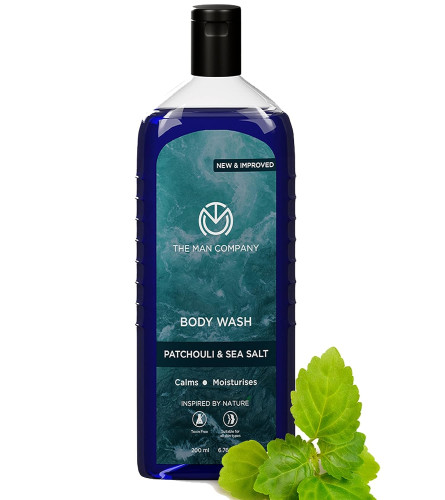 The Man Company Patchouli & Sea Salt Perfumed Body Wash