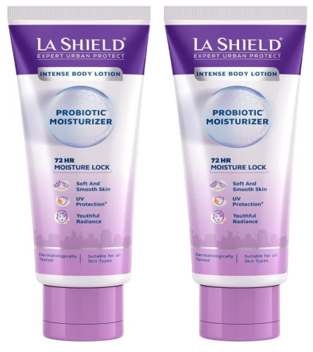 La Shield Probiotic Moisturizer Body Lotion | Restores Skin microbiome | 72 hydration