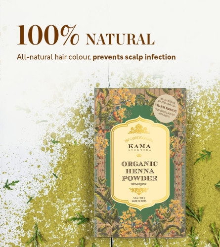 Kama Ayurveda Organic Henna Powder 100 gm