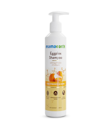 Mamaearth Eggplex Shampoo, For Strong Hair, With Egg Protein & Collagen 250 ml
