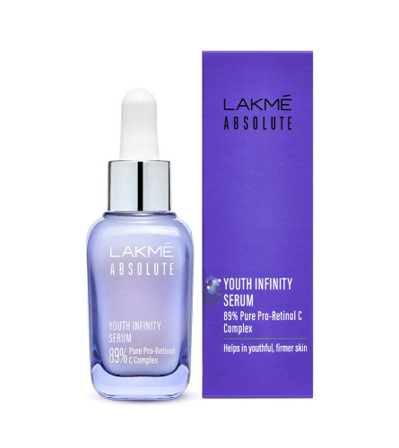 LAKMÉ Absolute Youth Infinity Skin Sculpting Face Serum with Collagen Booster and Vitamin A, 30 ml