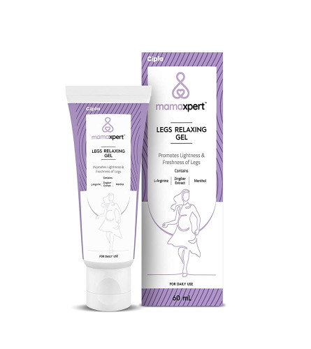 Cipla Mamaxpert Legs Relaxing Gel for Women | Reduces Muscular Stiffness & Pains (60 ml) Free ship
