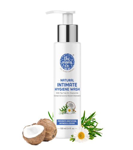 The Moms Co. Natural pH Balanced Intimate Hygiene Wash for Women 100 ml Free shipping worldwide