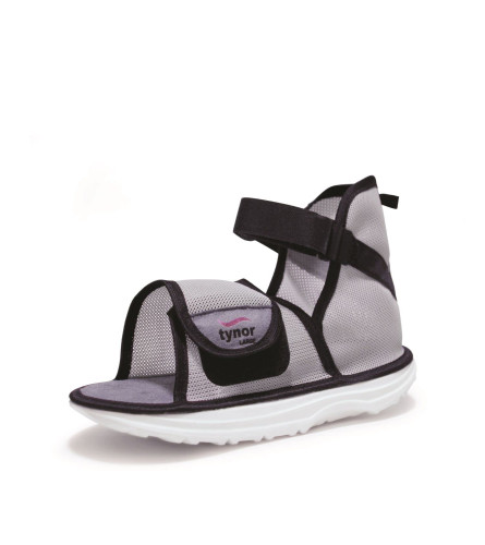 Tynor Unisex Cast Shoe Rocker Sole, Grey, Large, 1 Unit