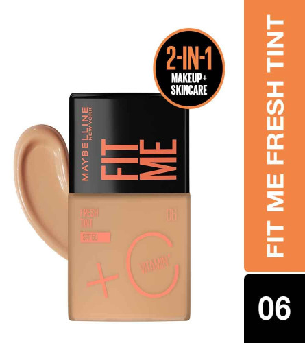 Maybelline New York Foundation Shade 06 30ml (pack of 2 ) Fs
