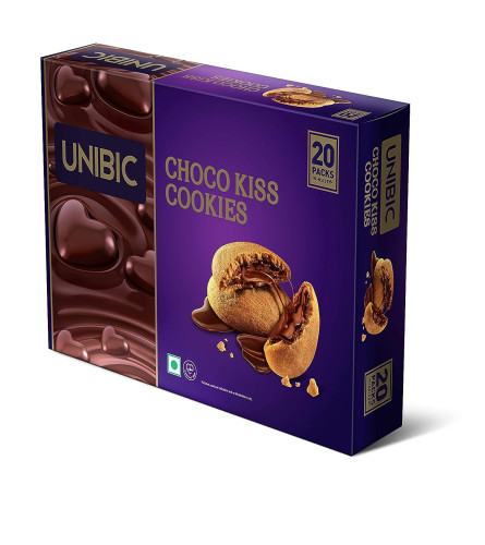 Unibic Cookies - Choco Kiss Cookies, 250g Free shipping worldwide