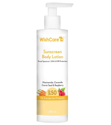 WishCare SPF50 Sunscreen Body Lotion - Broad Spectrum