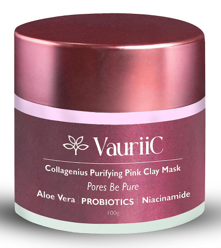 VauriiC Purifying Pink Clay De Tan Face Pack Mask
