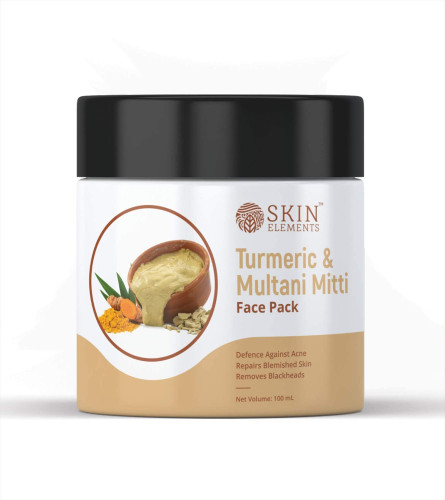 Skin Elements Face Pack Cream with Turmeric (Haldi) & Multani Mitti