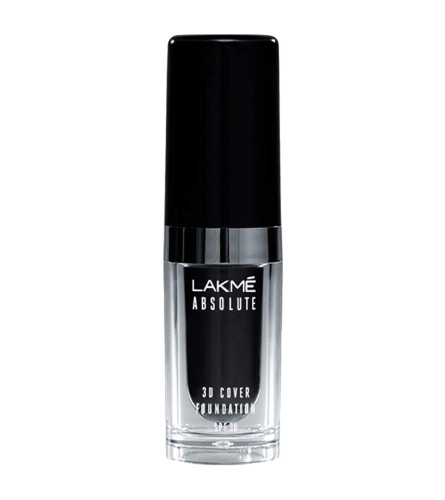 Lakme Absolute 3D Cover Foundation, Cool Tan, 15 ml (Fs)