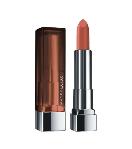 Maybelline New York Matte Lipstick, Intense Colour, Keeps Lips Moisturised, Nude Nuance 3.9 gm (pack of 3)