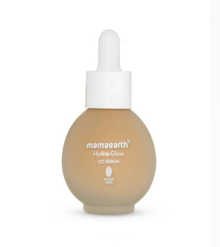 Mamaearth Hydra-Glow CC Cream Serum with SPF 30 Vitamin C & Hyaluronic Acid - Honey 30 ml