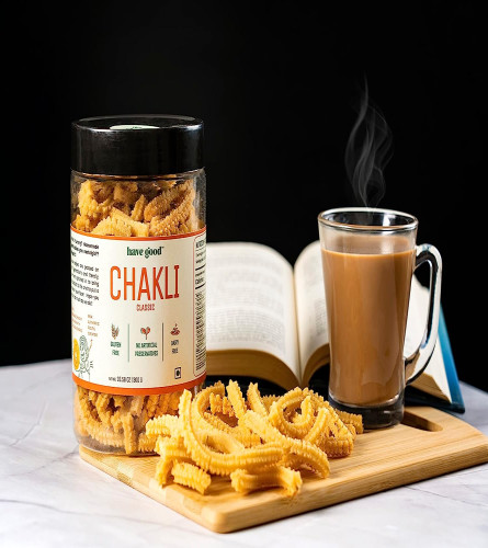 Chakli (Classic Flavour) | Delicious Namkeen & Snacks | Gluten Free | Vegan 300gm