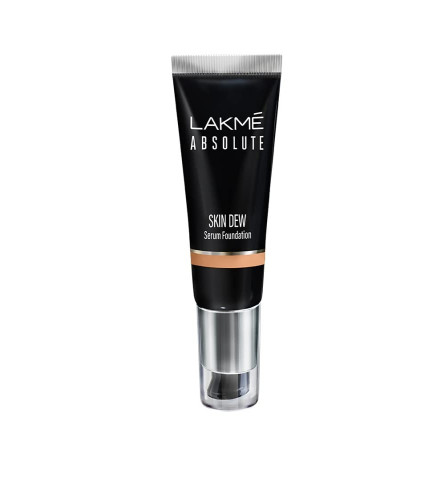 LAKMÉ Absolute Skin Gel Dew Serum Foundation Neutral Medium 30 Gm (Pack Of 2) Fs