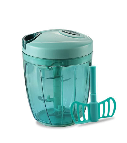 Pigeon Handy Chopper with 5 Stainless Steel Blades and 1 Plastic Whisker 900 ml (Fs)