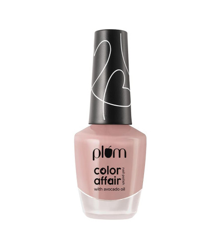 Plum Color Affair Nail Polish - Winter Rose 11 ml (Pack Of 4) Fs