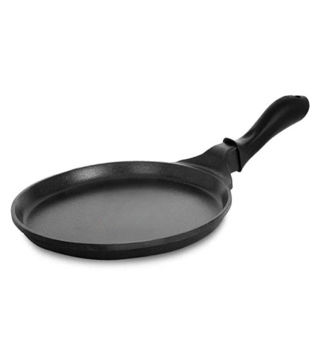 Pigeon by Stovekraft Wonder cast Aluminium Flat Tawa (Black, 27cm) 1 Unit