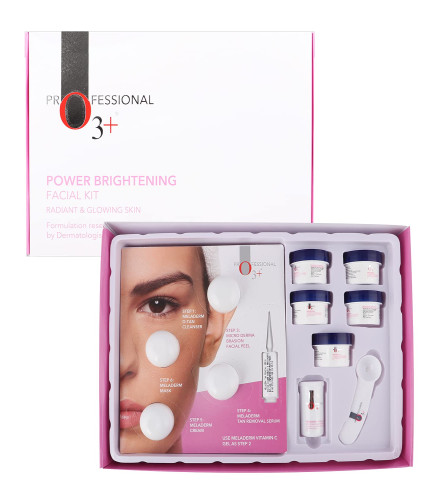 O3+ Power Brightening Facial Kit For Radiant and Glowing Skin ,163gm Free shipping worldwide
