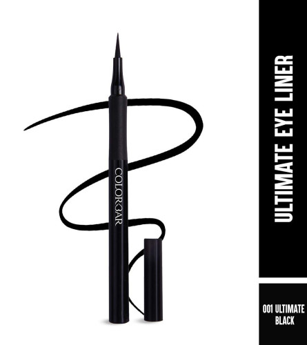 Colorbar Ultimate Eye Liner, Black, 1ml (Pack Of 2) Fs