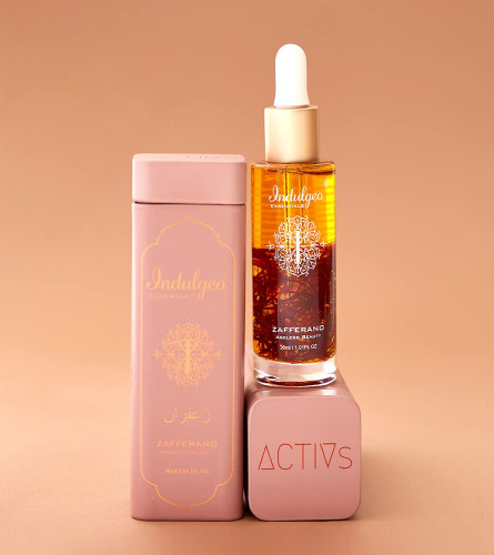 Indulgeo Essentials Zafferano Face Oil, Anti Aging Formula