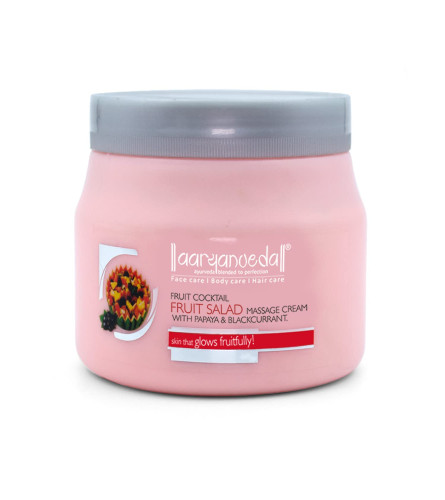 Aryanveda Fruit Salad Massage Cream For All Skin Types 400 gm (Fs)