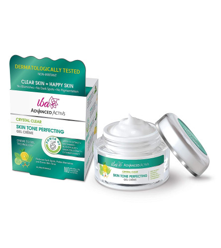 Iba Advanced Activs Crystal Clear Skin Tone Gel Crème 50 g (Fs)