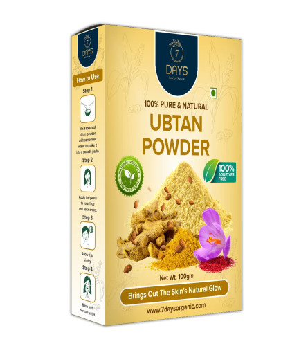 7 Days Ubtan Plus Face Pack for Glowing Skin, Pigmentation & Brightening
