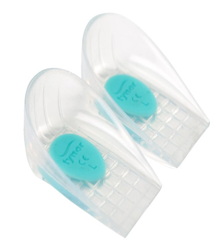 Tynor Heel Cushion Silicone, White, Large, 1 Pair (free shipping)