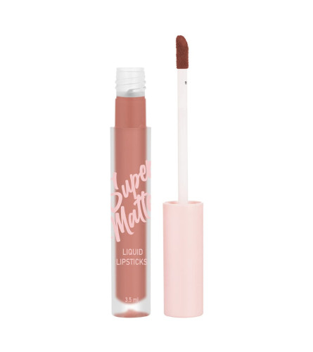 Swiss Beauty Super Matte Lipstick | Waterproof | Long Stay | Matte Finish | Highly Pigmented | Shade - First Date