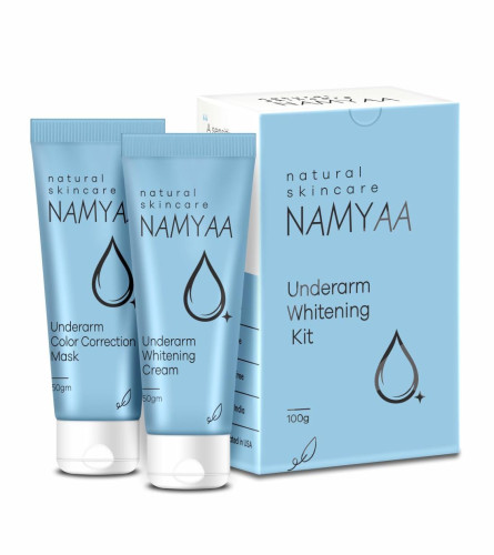 Namyaa Underarm Whitening Cream Kit for Dark Underarm 100 gm (Pack of 2) free shipping