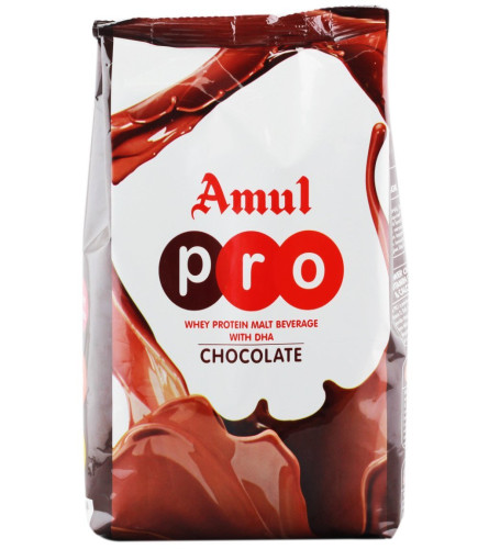 Amul Pro Chocolate 500g Powder Pouch Pack of 3 Free shipping world