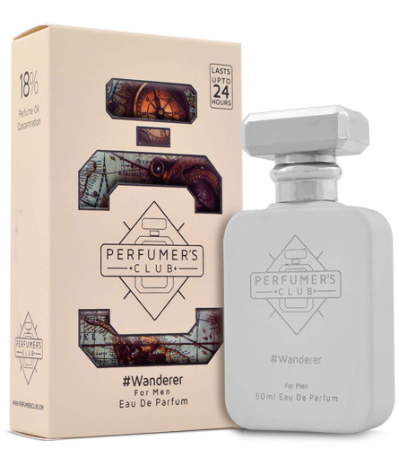 Perfumer's Club (Wanderer for Men) Upto 24 hrs lasting (Eau De Parfum)