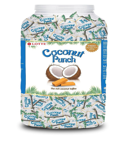 Lotte Coconut Punch Jar, 798g Free shipping worldwide