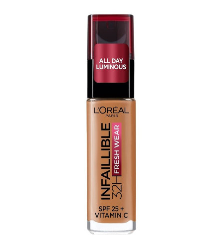 L'Oreal Paris Infallible 24H Fresh Wear Foundation, 330 Hazelnut