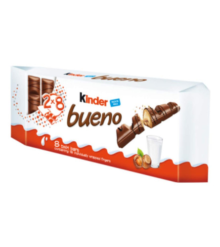 Kinder Bueno Maxi T2 x 8 ,Ideal for Gifting, Birthday Gift, Chocolate Collection,Variety Packs 344 g