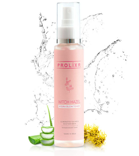 Prolixr Witch Hazel Hydra Glow Face Toner for All Skin Types