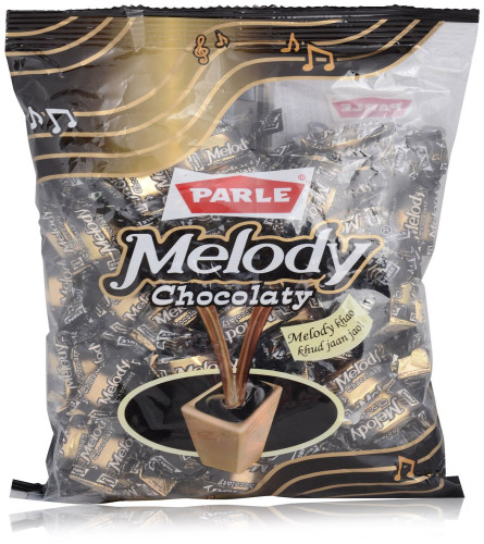 Parle Melody Chocolaty Toffee - 391g Pouch Free shipping worldwide
