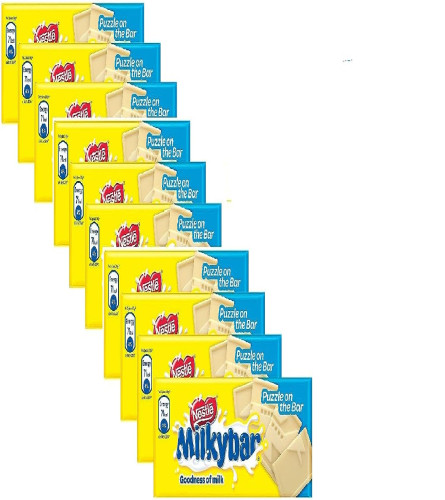 NESTLE MilkyBar, 26 g - Pack of 10 Free shipping worldwide